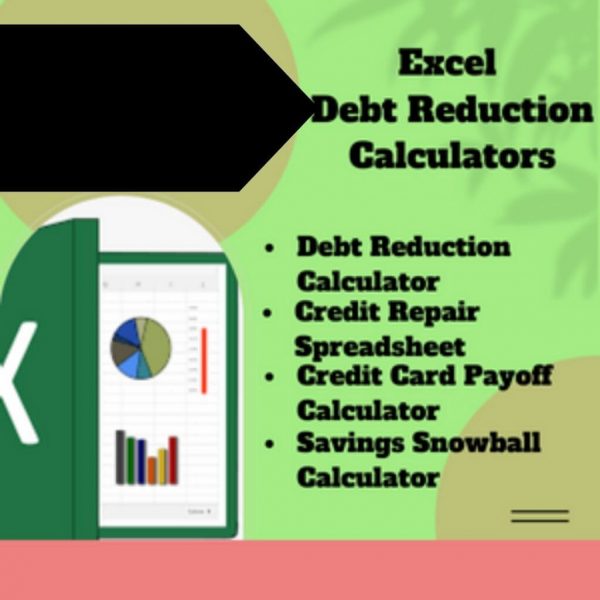 Debt Reduction Calculator EXCEL Templates